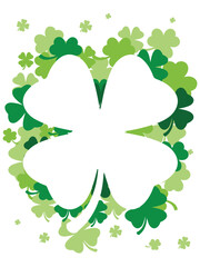 Saint Patrick's Day background vector, wallpaper, poster illustration