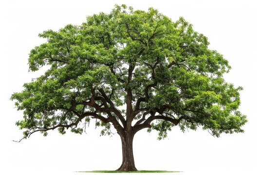 Isolated Walnut Tree (Latin name: Juglans regia). Please visit my portfolio for more isolated trees.