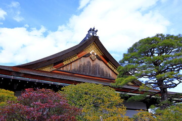 Kyoto Imperial Palace (Kyoto Gyoen National Garden) former Imperial family residence at Kyotogyoen, Kamigyo Ward, Kyoto, Japan