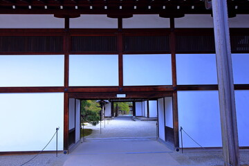 Kyoto Imperial Palace (Kyoto Gyoen National Garden) former Imperial family residence at Kyotogyoen,...