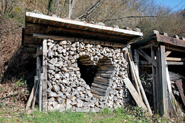 Ein Herz im Holz © Klaus Eppele