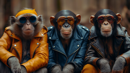 猿のロックバンド