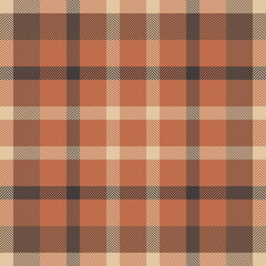 Seamless texture pattern of plaid background tartan with a fabric vector check textile.