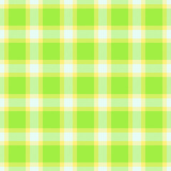 Jacket check tartan plaid, colour pattern background textile. Woven vector seamless texture fabric in green and yellow colors.