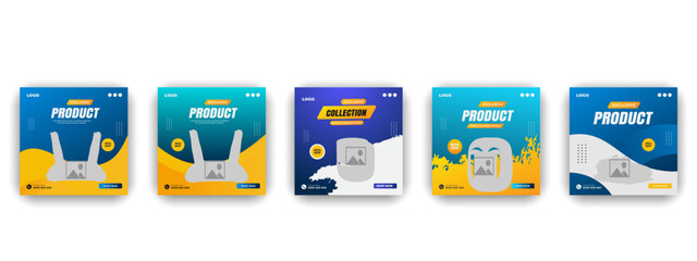 Deluxe Quality Social Media Content for Black Friday Deals post Advertisement Clean bag round smooth or brand wifi router color bundle Template