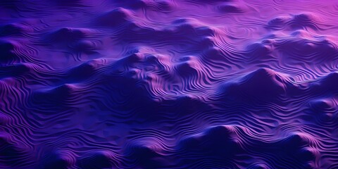 Abstract topographic map with purple contour lines and trail paths. Concept Topographic Map, Purple Contour Lines, Trail Paths, Abstract Design