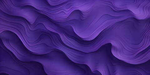 Abstract topographic map featuring distinctive purple contour lines and marked trail paths. Concept Topographic Map, Purple Contour Lines, Trail Paths, Abstract Design