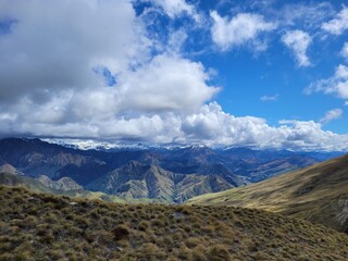 landscape with clouds