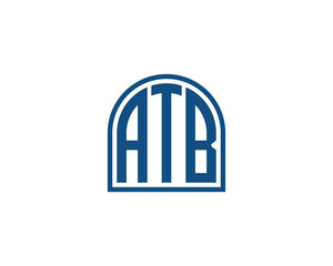 ATB logo design vector template