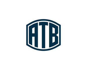 ATB logo design vector template