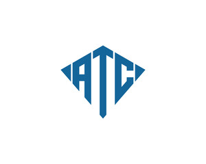 ATC logo design vector template