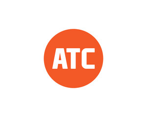 ATC logo design vector template