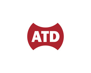 ATD logo design vector template
