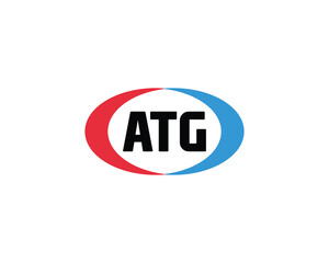 ATG logo design vector template