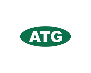 ATG logo design vector template