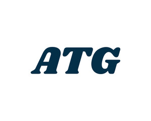 ATG logo design vector template