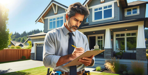 Check and appraise a real estate house inspection