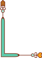 Arrow Symbol Bohemian Style 