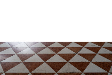 Old Floor background with triangles