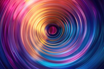 Abstract rings background for business presentation. Radial bright pattern concept. Modern surface texture