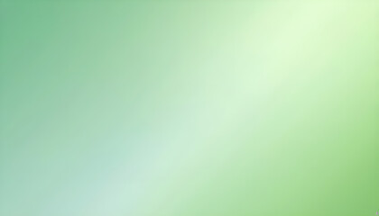 Abstract blurred soft green gradient color background