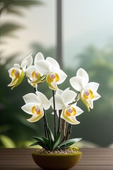 Dendrobium Orchids - obrazy, fototapety, plakaty