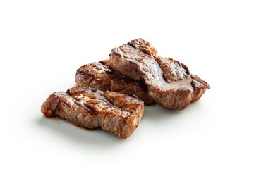 Perfectly Grilled Steak with Fresh Rosemary - Culinary Delight Generative AI
