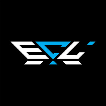 ECL letter logo vector design, ECL simple and modern logo. ECL luxurious alphabet design  