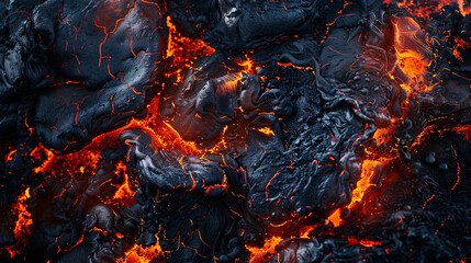 Lava texture fire background