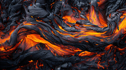 Lava texture fire background