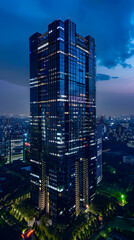 Imposing Beauty of Tokyo's Iconic JP Tower: A Fusion of Modern Architecture, Tradition and Technology