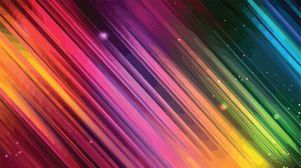 Dark Multicolor Rainbow vector texture with colored l