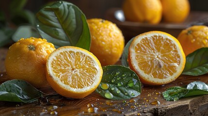 Yuzu Fruit. Healthy trending fruit. Room for copy space.