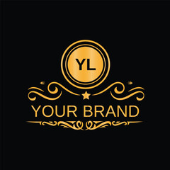 Creative logo design with abstract shape