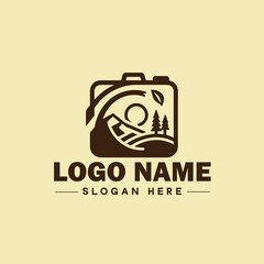 photography logo icon studio photographer photo Company brand logotype modern logo template editable vector