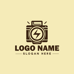photography logo icon studio photographer photo Company brand logotype modern logo template editable vector
