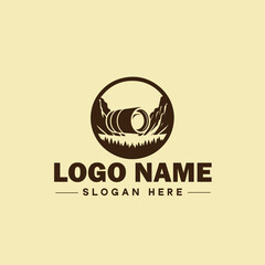 Fototapeta premium photography logo icon studio photographer photo Company brand logotype modern logo template editable vector