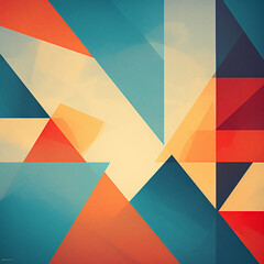 Fototapeta premium abstract geometric background