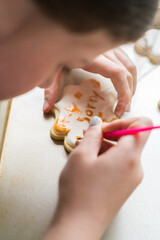 Little Girl Spells 'Sorry' on Iced Sugar Cookies