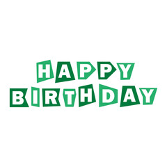Fototapeta premium Birthday Stiker