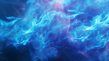 Fototapeta na wymiar The blue flame special background the shape of the