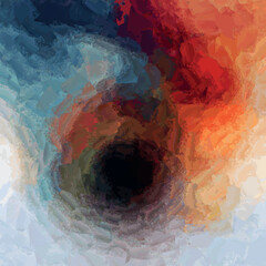 abstract brush stroke blended grunge layered shadow effect galaxy waves dark brown faded blood red blue splash color	
