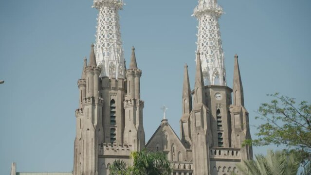 Gereja Katedral Santa Maria Diangkat Ke Surga Catholic cathedral Jakarta, Indonesia
