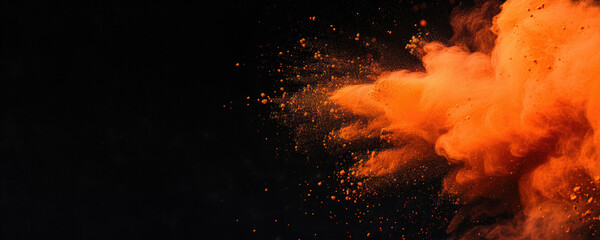  Orange Dust Explosion