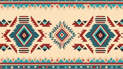 Ethnic seamless pattern in native style.


 - obrazy, fototapety, plakaty