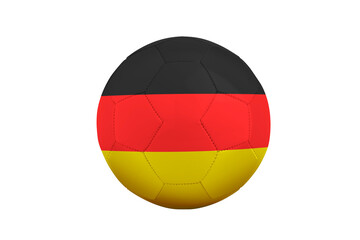 Soccer balls with team flags, Euro 2016. Group C, Germany