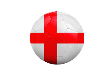 Soccer balls with team flags, Euro 2016. Group B, England