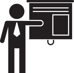 Presentation Glyph Icon