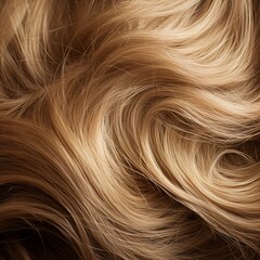 Naklejka premium closeup surface woman brown hair textured background