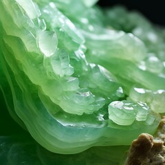 closeup surface green jade textured background
